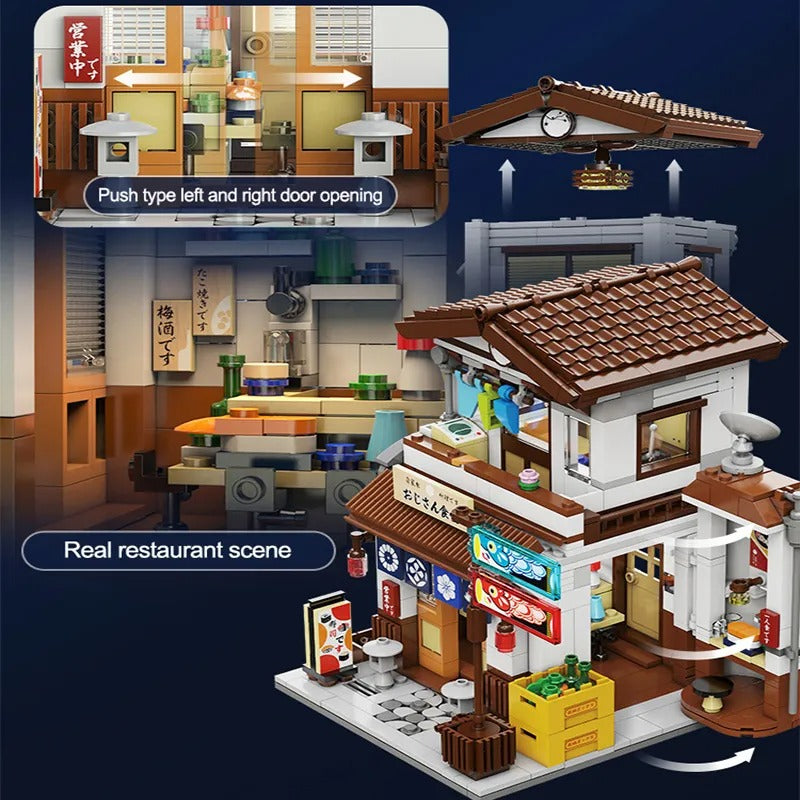 Japanese Style Canteen House - Brick Bar