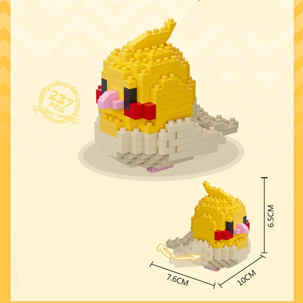 Small Cute Birds Building Sets - Brick Bar