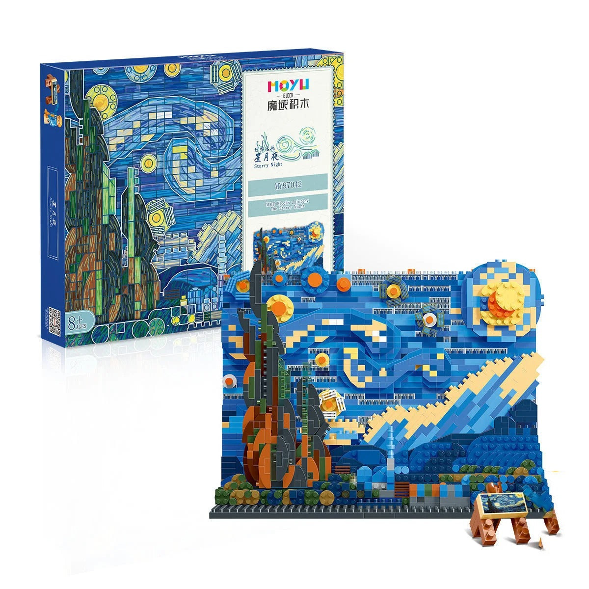 Van Gogh Paintings Set - Brick Bar