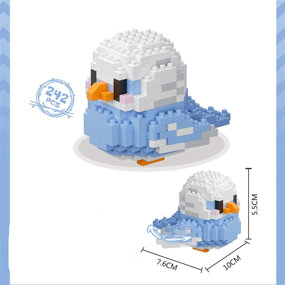 Small Cute Birds Building Sets - Brick Bar