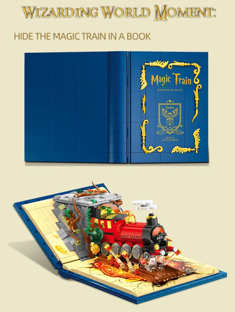 Harry Potter Magic Train Book