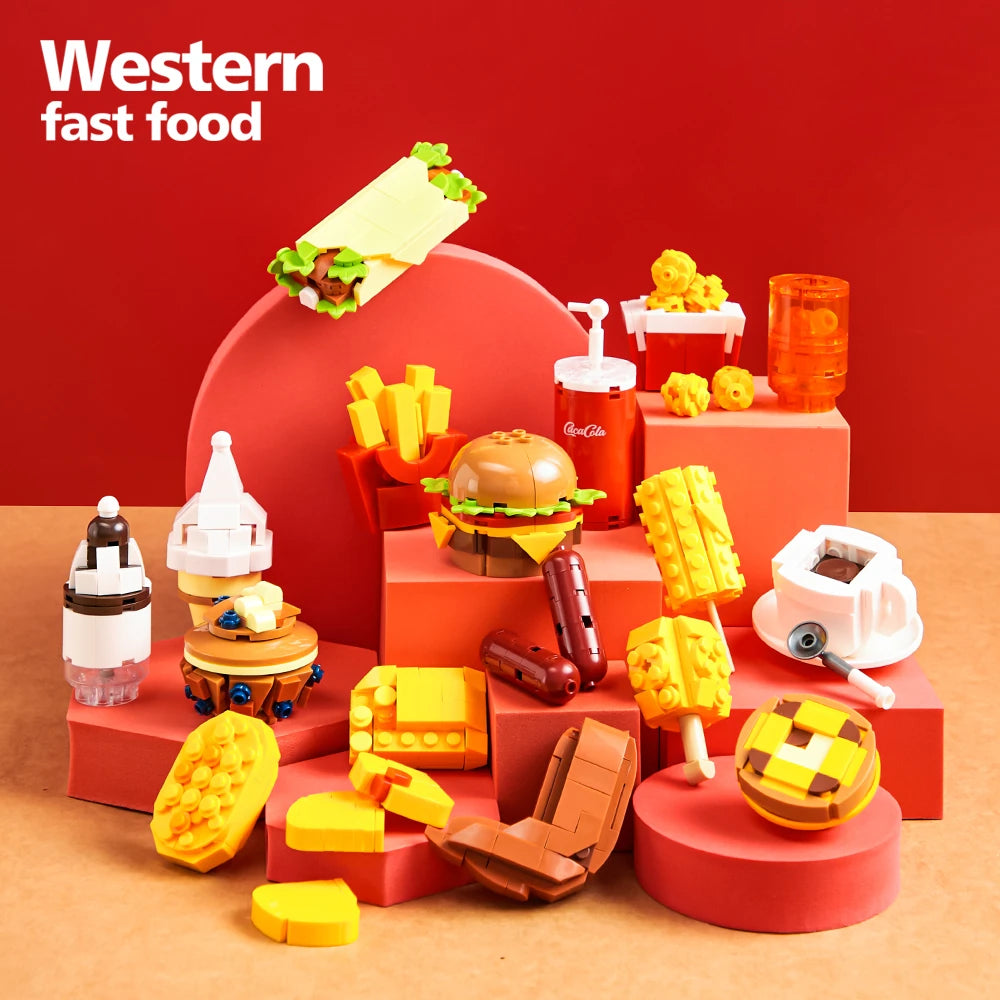 Western Fast Food Bricks