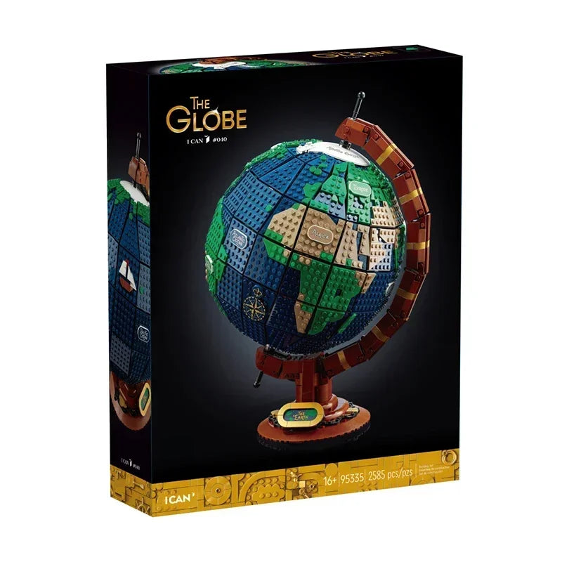 Earth Globe Bricks Set