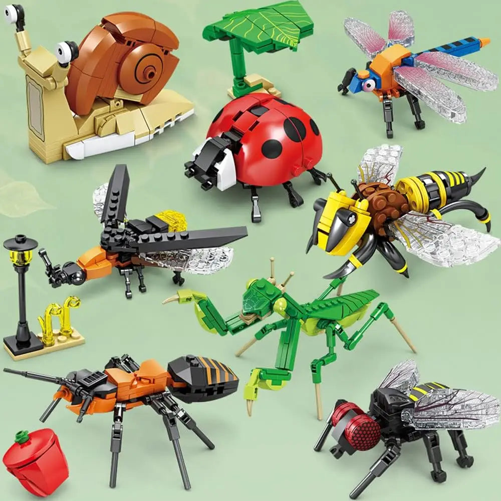 Insects Building Toys