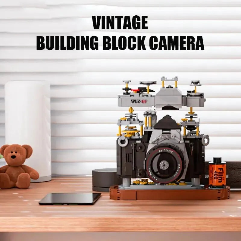 Retro Camera Building Blocks