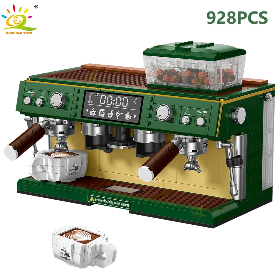 Coffee Machine Model Building Blocks - Brick Bar