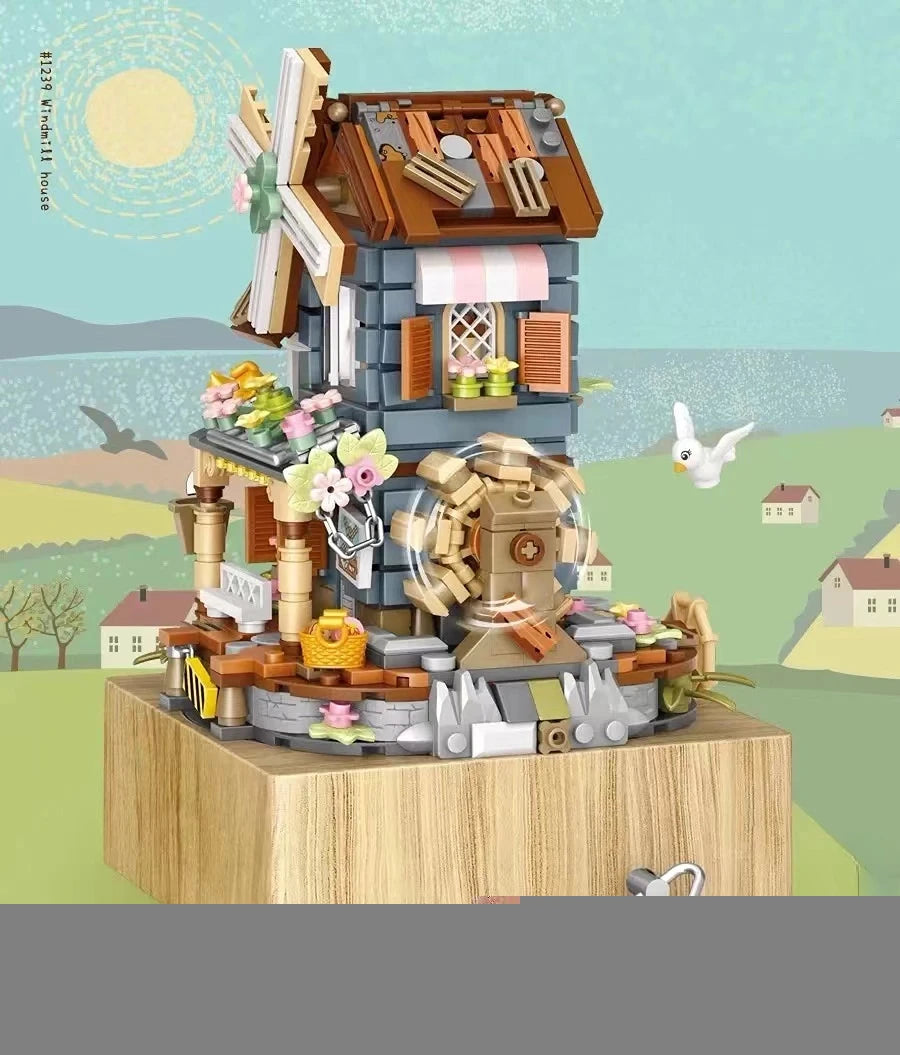 Windmill Music Box