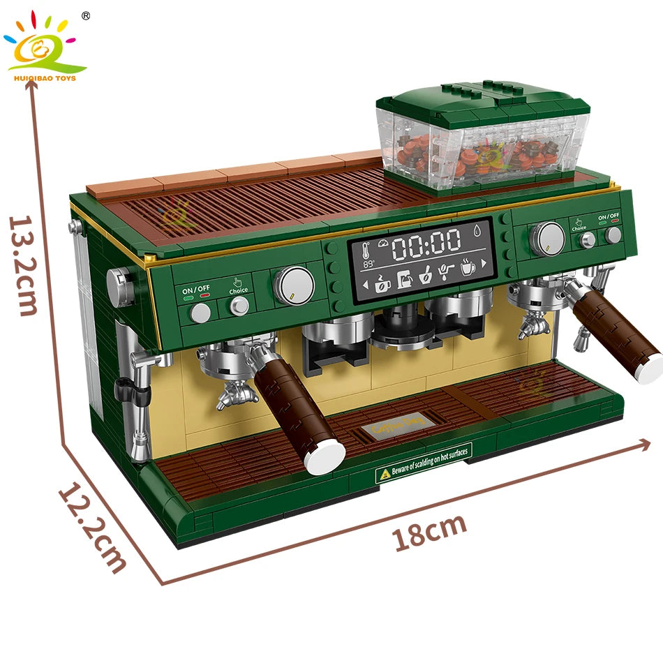 Coffee Machine Model Building Blocks - Brick Bar