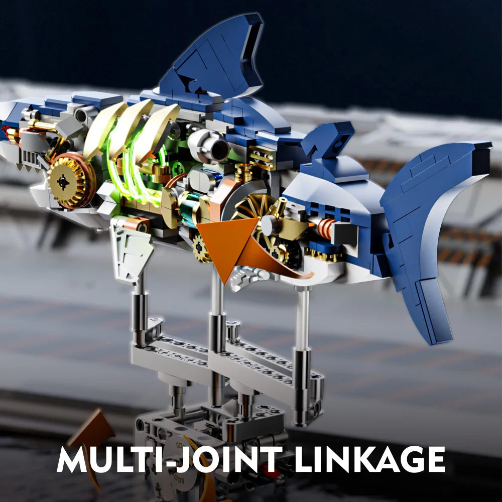 Mechanical Shark Building Set