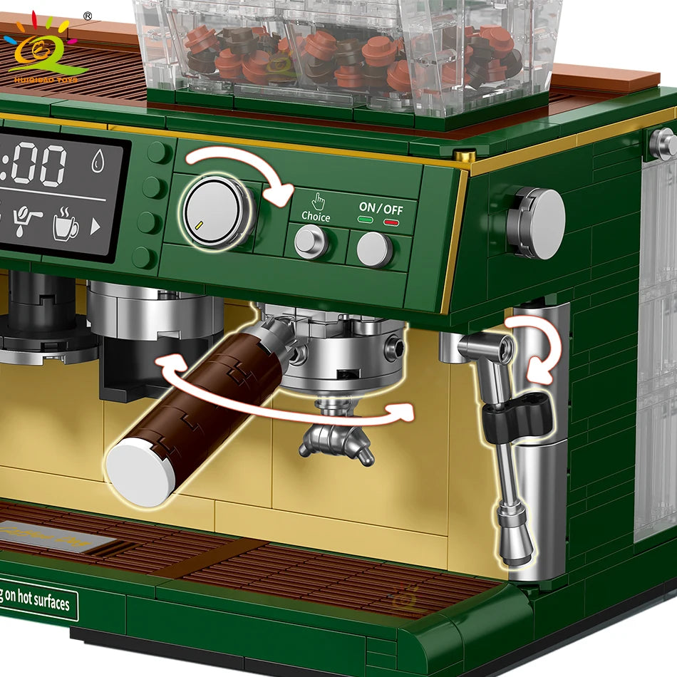 Coffee Machine Model Building Blocks - Brick Bar