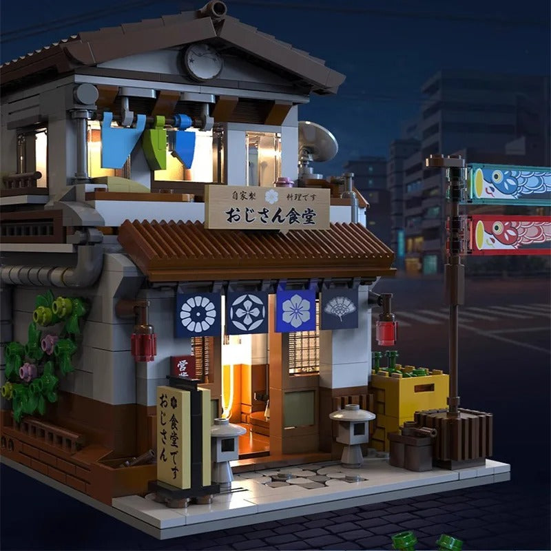 Japanese Style Canteen House - Brick Bar