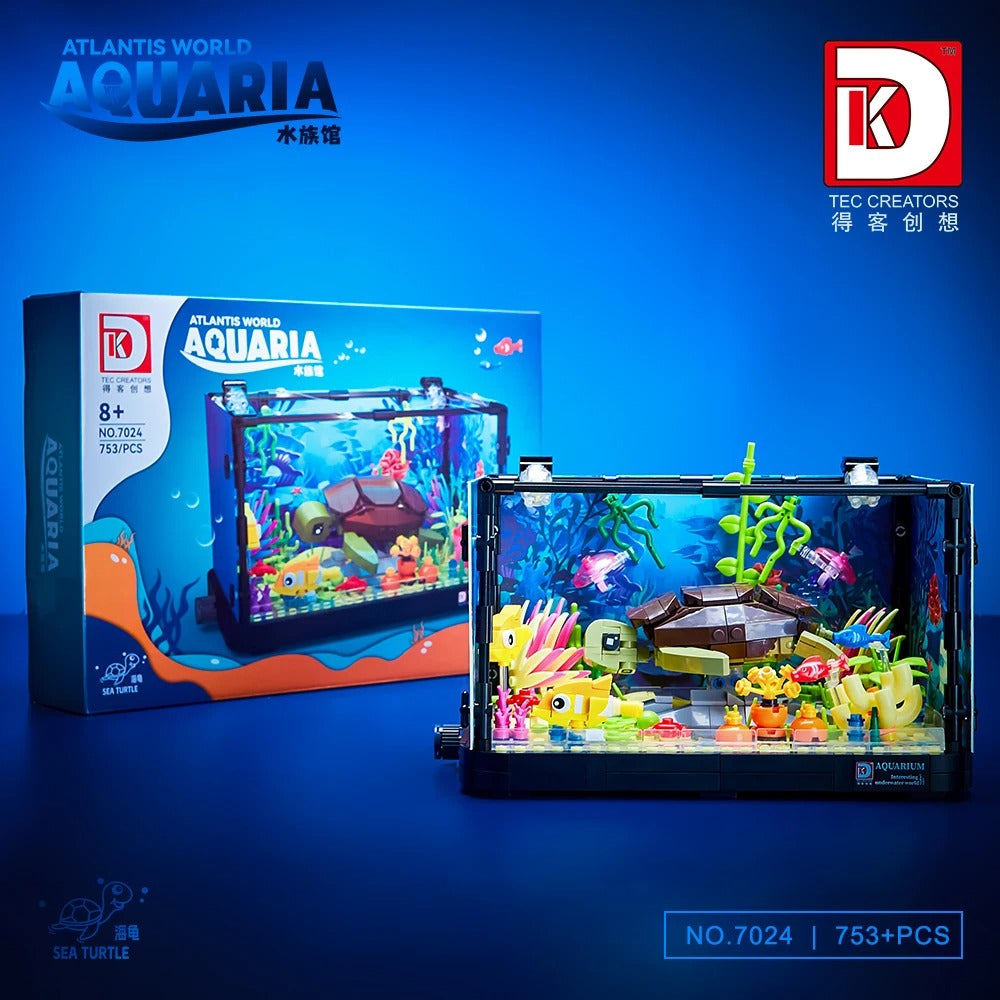 Discover the colorful Atlantis World Aquaria building set! Ideal for ages 8+, this 753-piece kit brings a vibrant, detailed underwater scene to life. Perfect for creative play or display. #BuildingFun #AquariaAdventure #CreativePlay